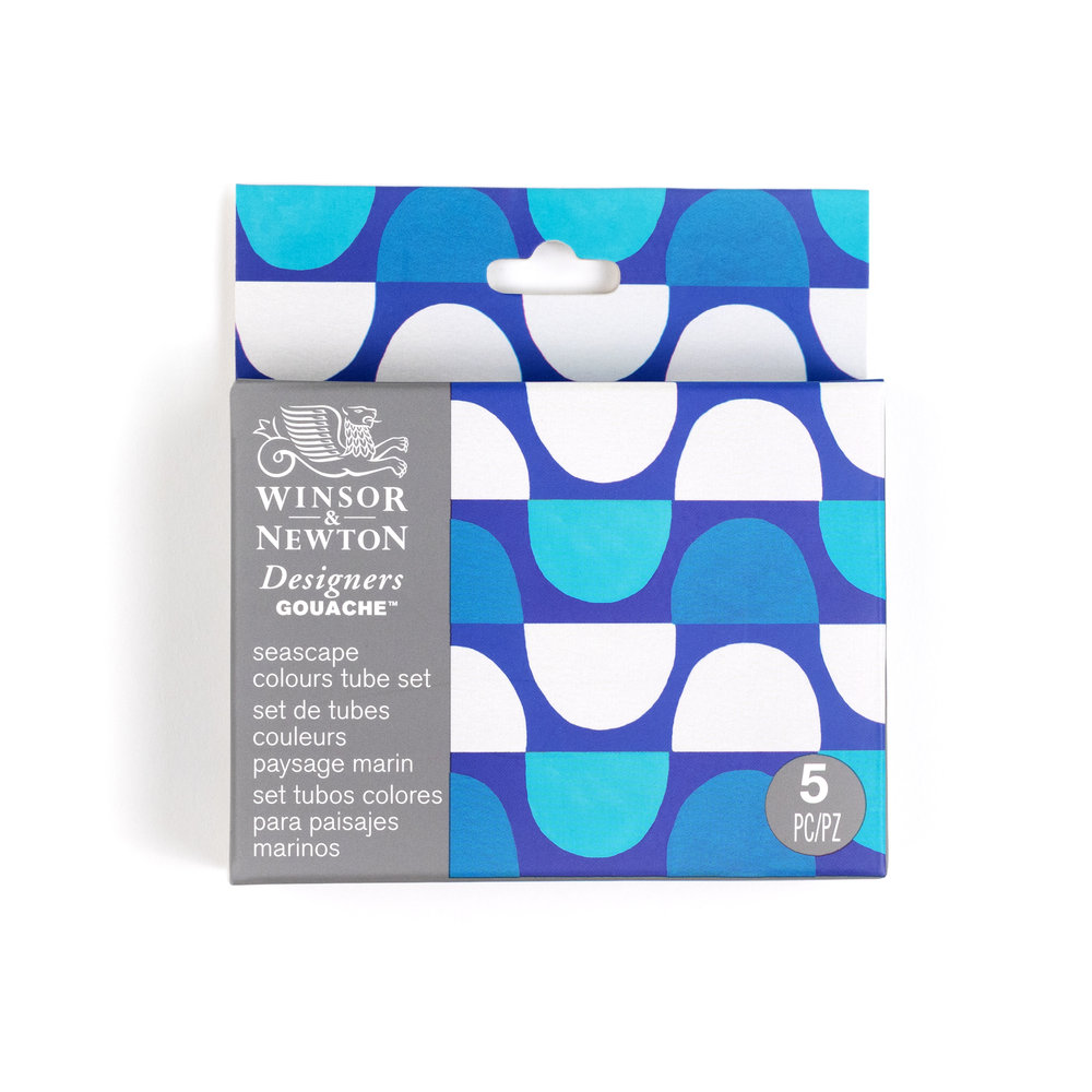 Winsor & Newton Designers Gouache Seascape Set 5x14ml Tubes