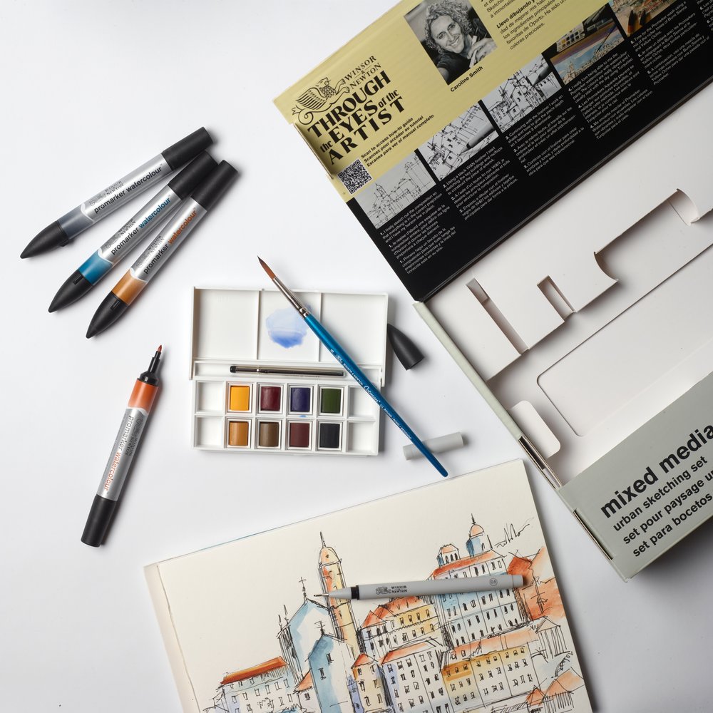 Winsor & Newton Mixed Media Set - Urban Sketching