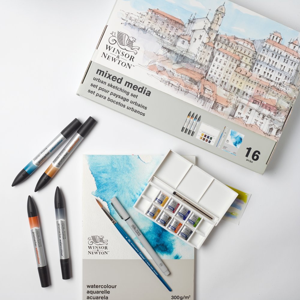 Winsor & Newton Mixed Media Set - Urban Sketching