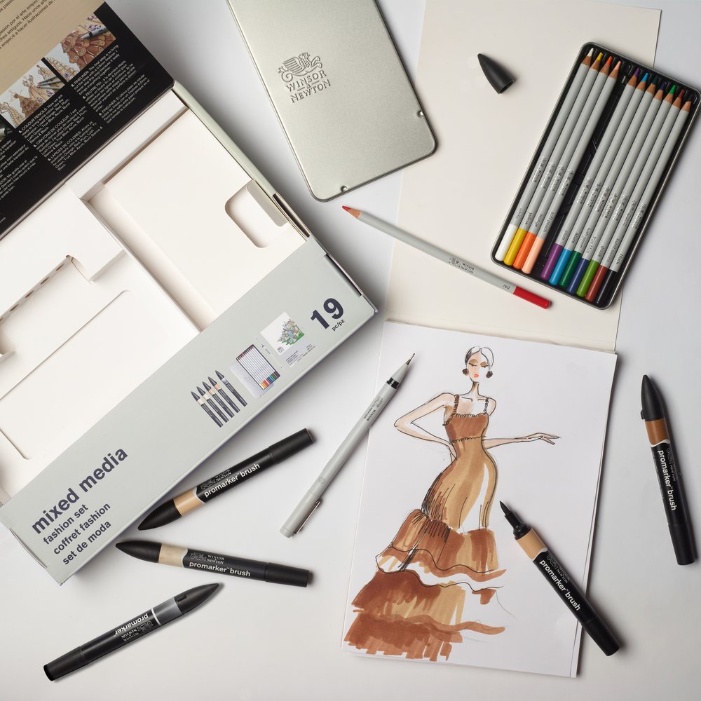 Winsor & Newton Mixed Media Set - Fashion