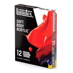 Liquitex Professional Soft Body Acrylic Set - 12x22ml - Essentials