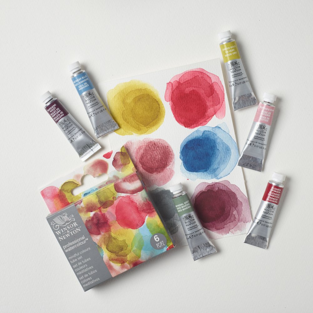 Winsor & Newton Professional Watercolour Mindful Set 6x5ml Tubes