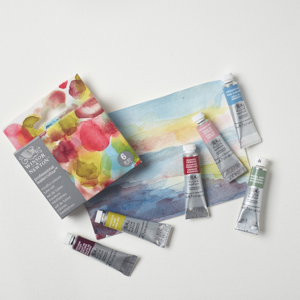 Winsor & Newton Professional Watercolour Mindful Set 6x5ml Tubes