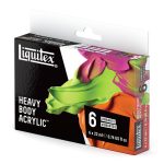 Liquitex Professional Heavy Body Acrylic Set - 6x22ml - Vibrants