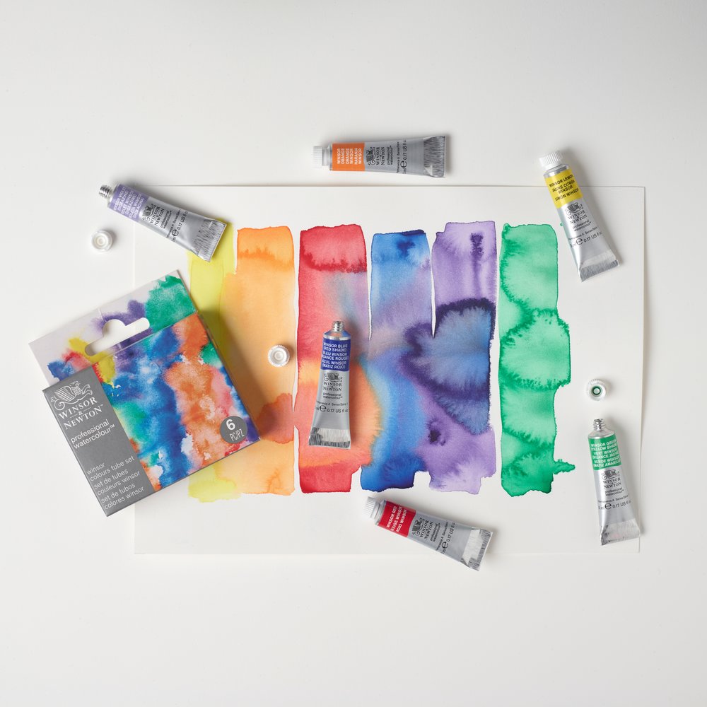 Winsor & Newton Professional Watercolour Winsor Set 6x5ml Tubes