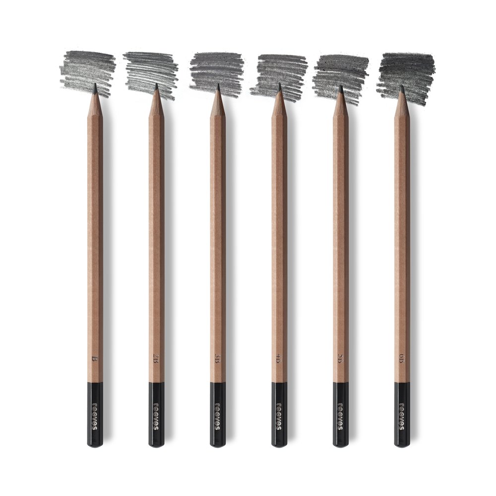 reeves Pencil Sketching x6 Set