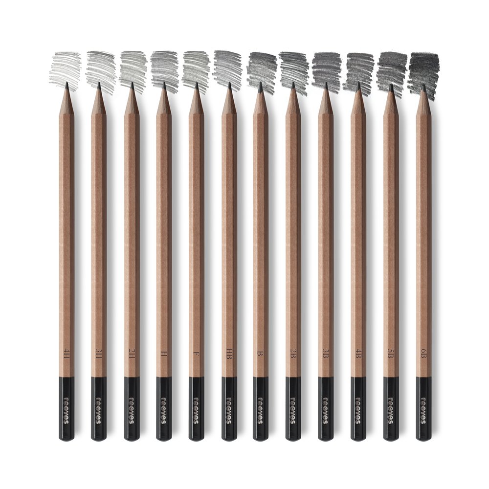 reeves Pencil Sketching x12 Set
