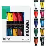 reeves Acrylic Colour 10x75ml Set