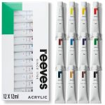 reeves Acrylic Colour 12x12ml Set