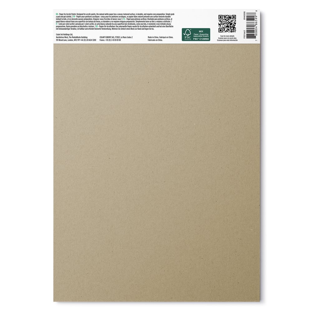 reeves Acrylic Paper Pad A4