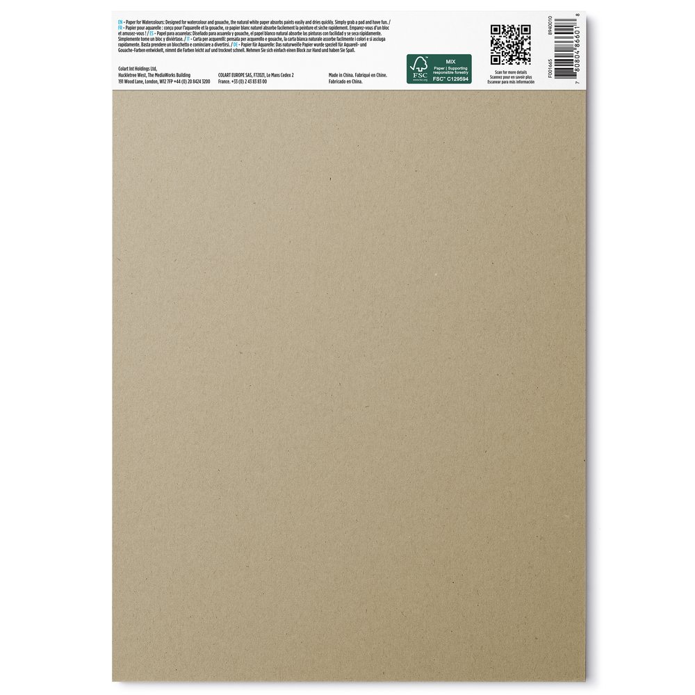 reeves Spiral Bound Hardback Sketchbook A4