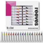 reeves Gouache 18x12ml Set