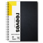 reeves Spiral Bound Hardback Sketchbook A4