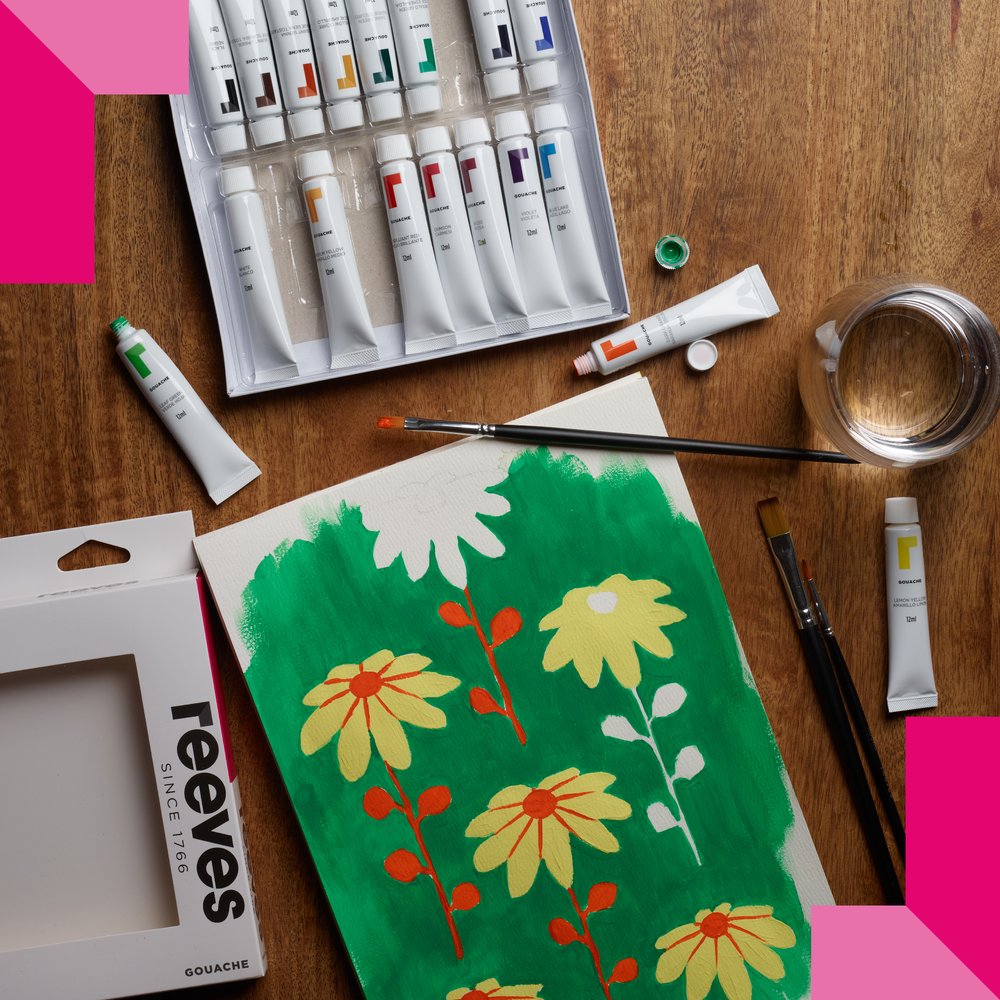reeves Gouache 18x12ml Set