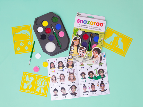 Snazaroo Rainbow Stencils - Set of 6 - Universal