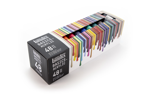 Liquitex Basics Acrylic Set - 48x22ml