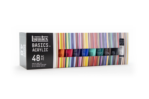Liquitex Basics Acrylic Set - 48x22ml