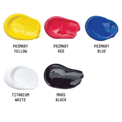 Liquitex Basics Colour Set 6x118ml Tubes