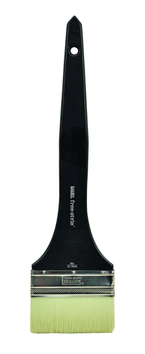 Liquitex Professional Long Handle Broad Brush - Flat 4