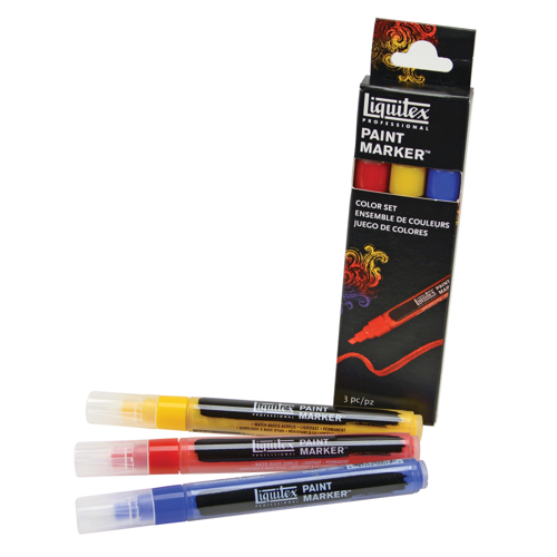 Liquitex Professional Acrylic Marker Set - 3x2mm - Favorites
