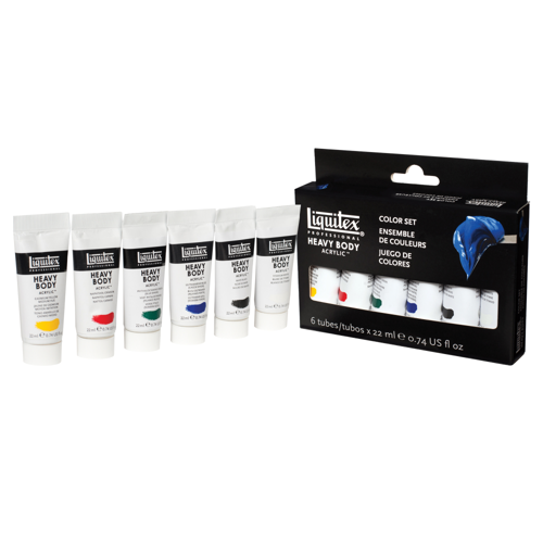 Liquitex Professional Heavy Body Acrylic Set - 6x22ml - Classics