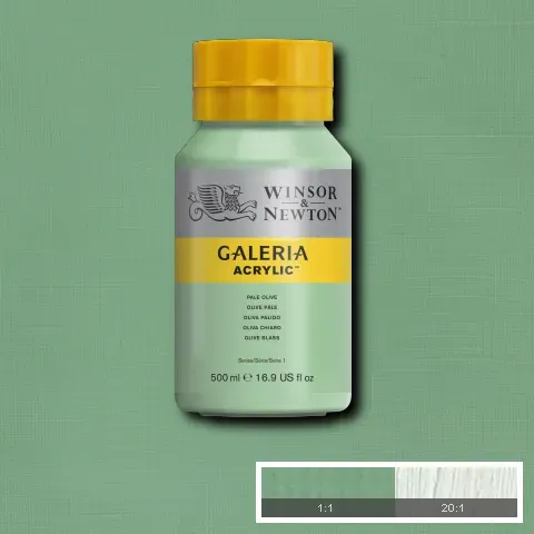 Winsor & Newton Galeria Acrylic Pale Olive 500ml