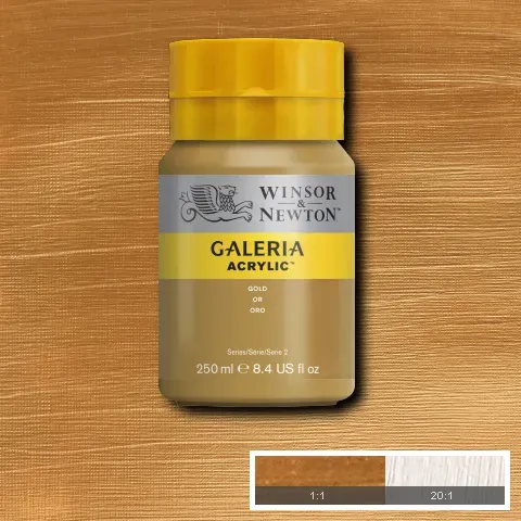 Winsor & Newton Galeria Acrylic Gold 250ml