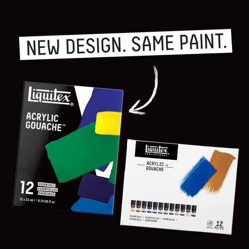 Liquitex Professional Acrylic Gouache 12X22ml Set - Essentials