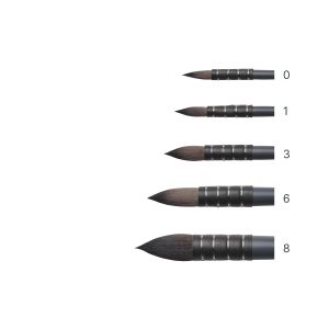 Professional Watercolour Synthetic Brushes