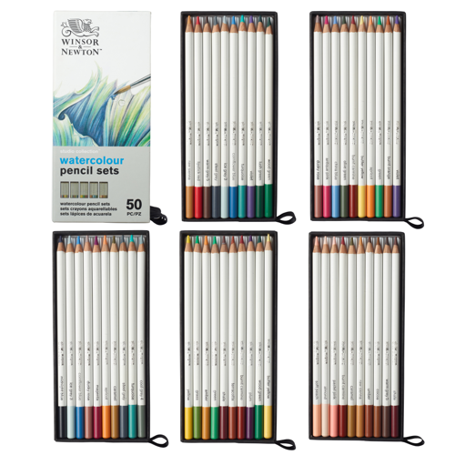Winsor & Newton Studio Collection Pencil Collection - Watercolour x50