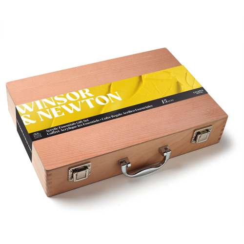 Winsor & Newton Galeria Acrylic Colour Wooden Box Set 15pc