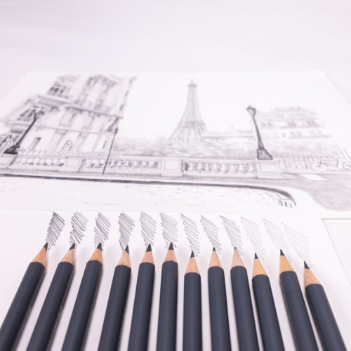 Conté à Paris The “Drawing” metal box