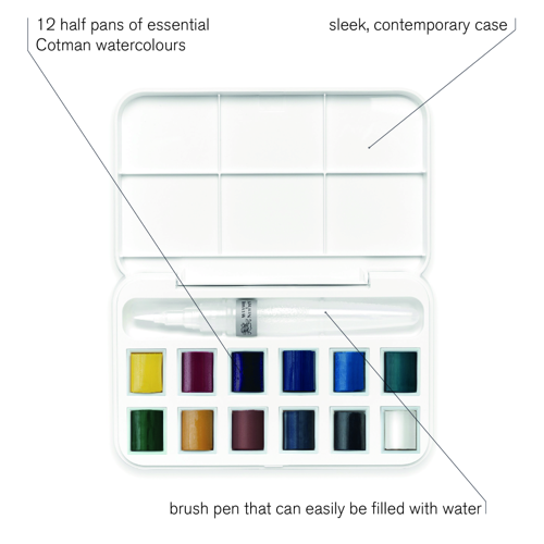 Cotman Watercolour Water Brush Pocket Set