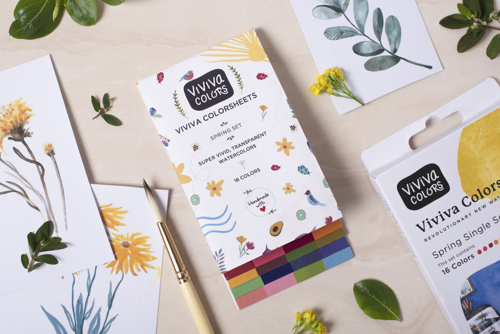 Viviva Colorsheets Spring Set