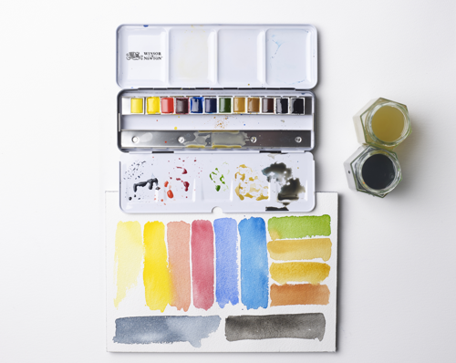 Professional Watercolour Customisable Travel Tin