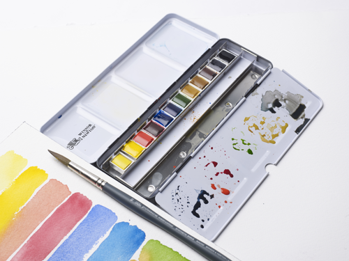 Professional Watercolour Customisable Travel Tin