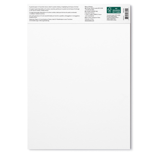 Winsor & Newton Pastel Pad 6 Earth Colours 160gsm A4