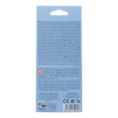 Lefranc Bourgeois Kids Set of 12 Soft Pastels