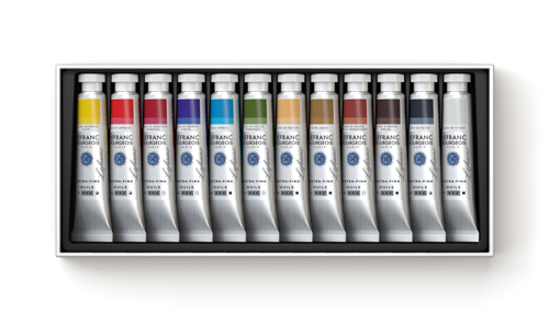Lefranc Bourgeois Extra-Fine Oil Paint Set 12x20ml 