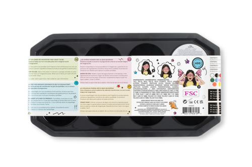 Snazaroo Face Paint Palette - Western Europe