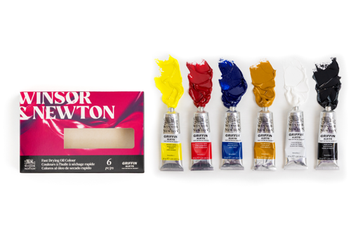 Winsor & Newton Griffin Beginners Set 6x37ml