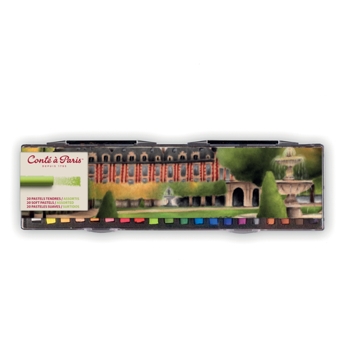 Conté à Paris Soft Pastel assorted set x 20