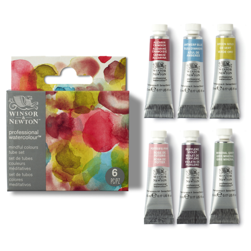 Winsor & Newton Professional Watercolour Mindful Set 6x5ml Tubes