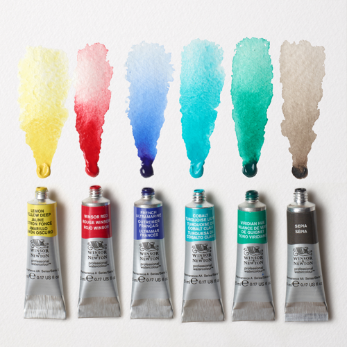Winsor & Newton Professional Watercolour Urban Sketching Set 6x5ml Tubes