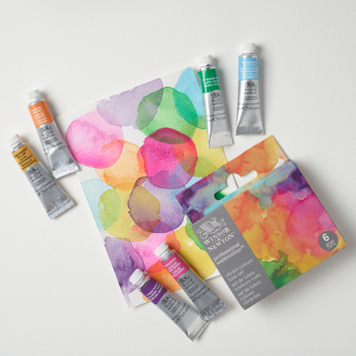 Winsor & Newton Professional Watercolour Vibrant Set 6x5ml Tubes