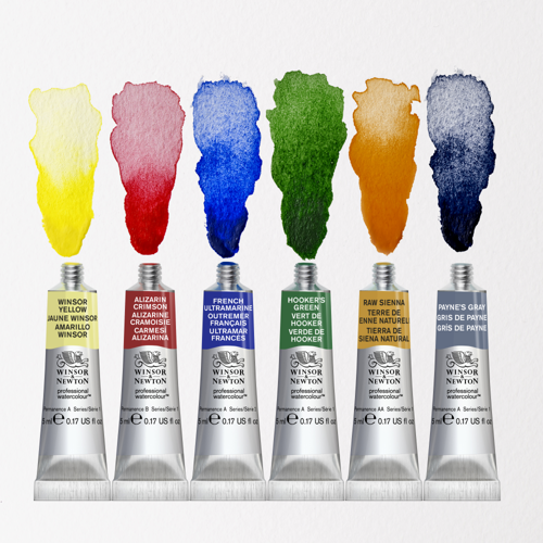 Winsor & Newton Professional Watercolour Foundation Set 6x5ml
