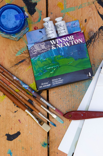 Winsor & Newton Artists Oil Colour Historic Set x5