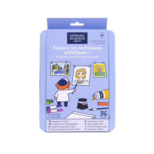 Lefranc Bourgeios Kids Creative set: Explore artistic techniques
