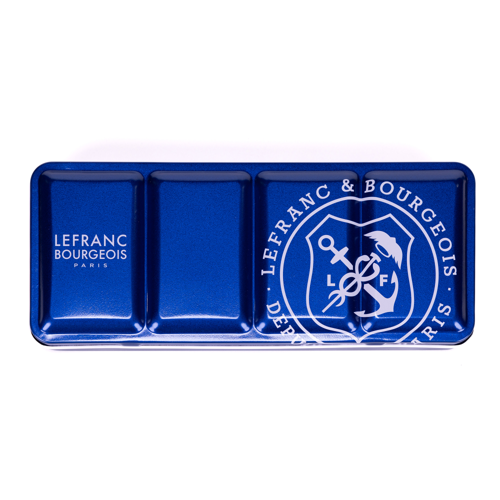 Lefranc Bourgeois Fine Watercolour Set of 40 Half Pans