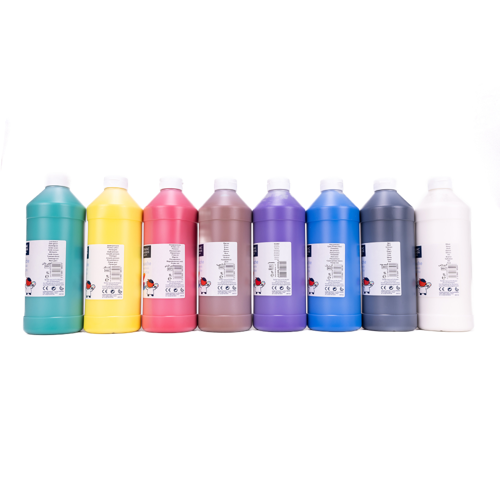 Lefranc Bourgeois Kids Poster Paint Set - 8x1L
